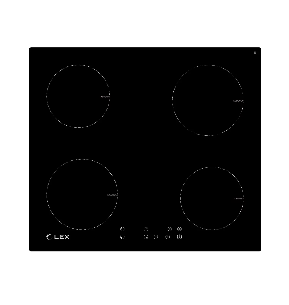 Индукционная панель Варочная панель индукционная LEX EVI 640-1 BL