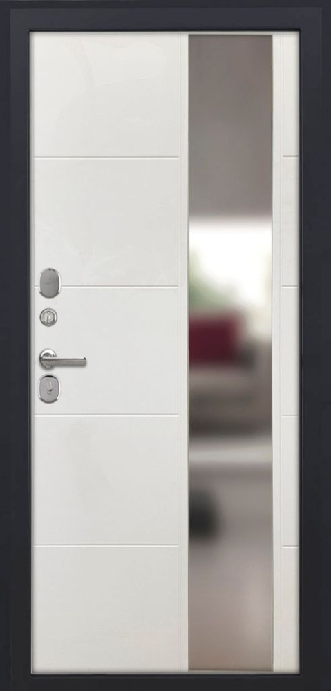 Товар Дверь ДвериПРО L Термо ФЛЗ-649 капучино (зеркало) DPRO195759