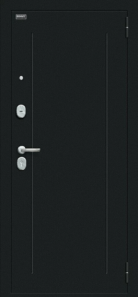 Товар Дверь Флэш Букле черное/Bianco Veralinga BR4237