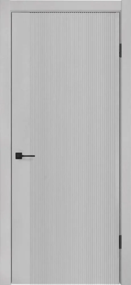 Межкомнатная дверь S-10 серая эмаль