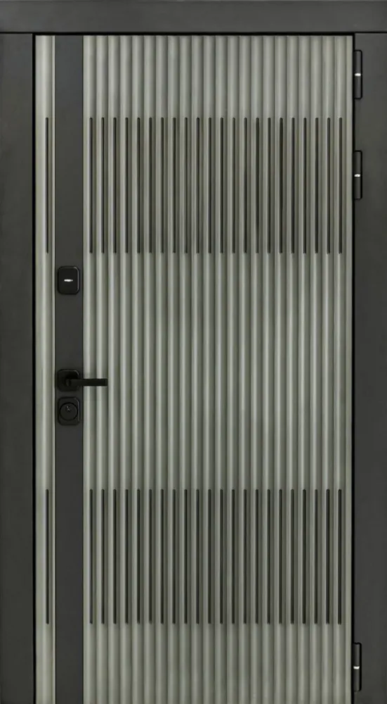 Дверь ДвериПРО Элфи СБ-1 (ст. белое, 16мм, Капучино) DPRO222623