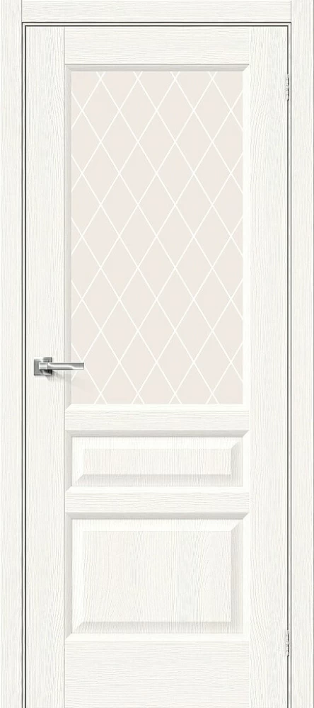 Межкомнатная дверь Неоклассик-35 White Wood BR5370